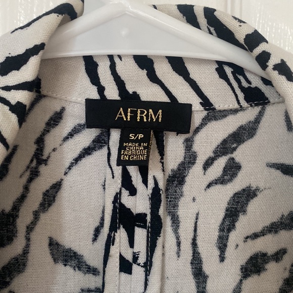 Linen AFRM unlined blazer - Picture 2 of 3